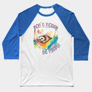 Don´t worry, be nappy Baseball T-Shirt